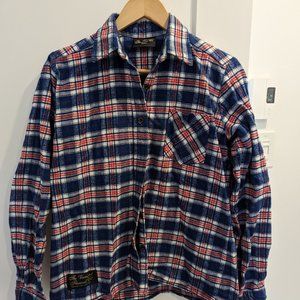 Vermont Flannel Long Sleeve Shirt Size S